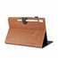 For Samsung Galaxy Tab S6 10.5 2019 T860 T865 Crazy Horse Grain Stand Flip Leather Case  - Brown
