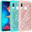 For Samsung Galaxy A11 A21 A71 5G A51 A10e Case Rugged Armor Glitter Cover - Click Image to Close