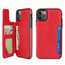 For iPhone 11 Pro Max - Leather Flip Wallet Card Holder Case Cover - Red