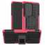 For Samsung Galaxy S20 Ultra - Case Armor Shell Heavy Duty PC Phone Cover - Hot Pink