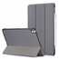 For iPad Pro 11 2020/iPad 7th Gen 10.2 2019 Tri-fold Leather Protective Case Cover - Grey