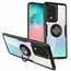 Phone Case For Samsung Galaxy Note 20 S20 Ultra Ring Holder Stand Clear Back Cover - Click Image to Close