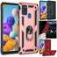 For Samsung Galaxy S21 Ultra S21+ A21S A71 5G Shockproof Armor Ring Holder Stand Case Cover - Click Image to Close