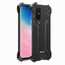 R-JUST For iPhone 12 Mini 11 Pro Max Shockproof Aluminium Metal Back Cover Case
