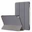 For iPad Pro 11 Case 2021 Tri-fold Leather Tablet Stand Flip Cover - Grey