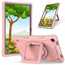 For Samsung Galaxy Tab A7 10.4" T500 T505 Heavy Duty Shockproof Rotating Stand Case - Rose Gold