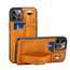 For iPhone 14 13 12 Pro Max Wallet Case Kickstand Card Holder Cover with Strap - Click Image to Close