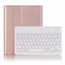 For iPad mini 6 Gen 8.3in Bluetooth Keyboard Leather Case Cover Rose Gold
