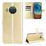 For Nokia X100 5G Leather Case,Wallet Magnetic Flip Stand Phone Cover Gold