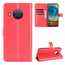 For Nokia X100 5G Leather Case,Wallet Magnetic Flip Stand Phone Cover Red