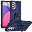 For Samsung Galaxy A33 5G Case Shockproof Armor KickStand Ring Cover - Blue