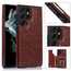 For Samsung Galaxy S24 Plus Ultra Leather Credit Card Slots Back Wallet Case Stand Cover