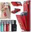 For Samsung Galaxy S24 Ultra S24 Plus S24 Wallet Case with Strap Lanyard Flip Leather Case for Women