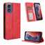 For Motorola Moto G 5G 2024 Case Magnetic Leather Wallet Card Slot Cover - Red - Click Image to Close